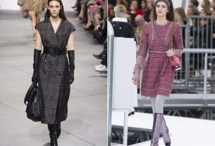 El tweed modernizado es una de las tendencias que marcarán el invierno de 2018