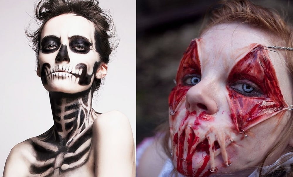 17 Scary Halloween Makeup Ideas