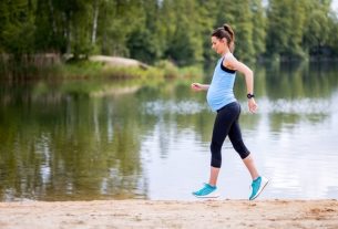 Treino de caminhada para gestantes