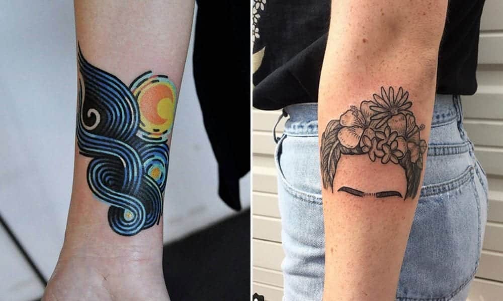 50 possibilidades de tatuagem feminina no braço para você aderir