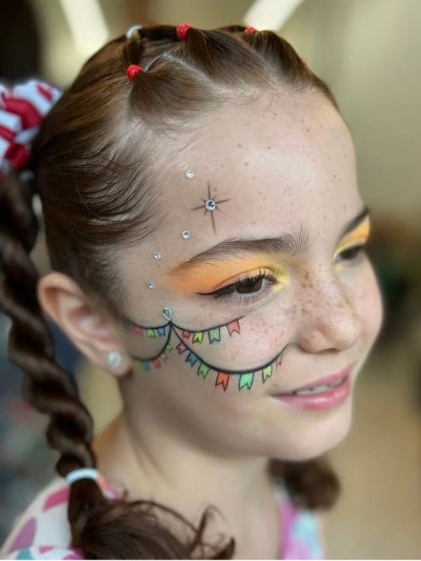 makeup for children's June party