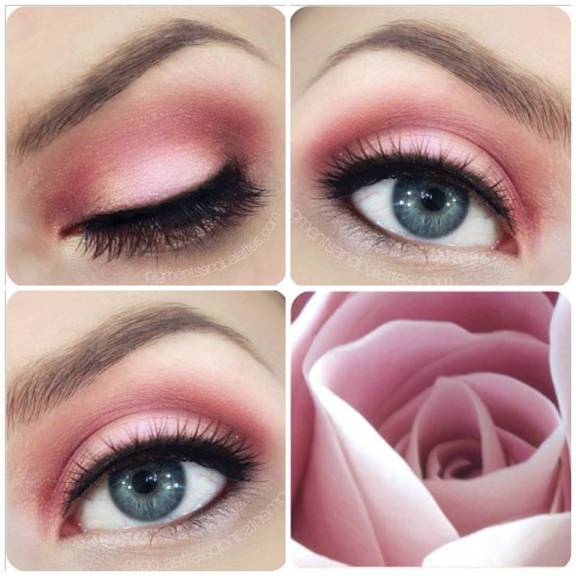 tendencias de maquillaje rosa