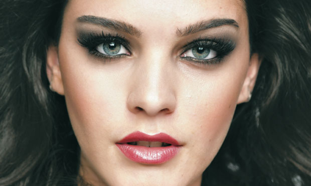 makeup for winter 2014 with dark night eye