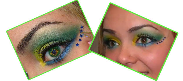 makeup style for the 2014 world cup