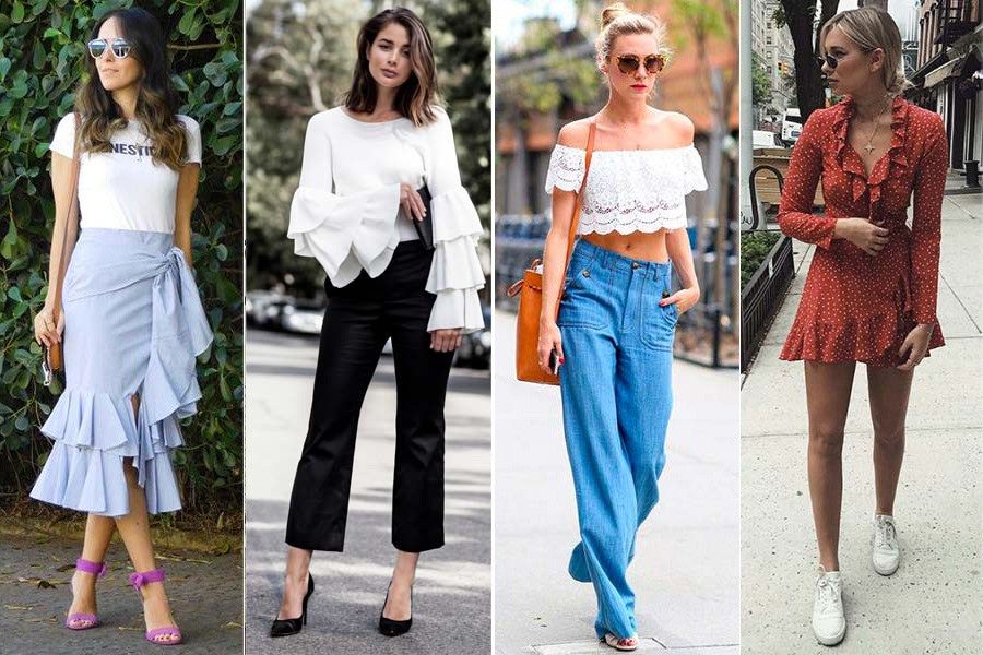 Volantes, descubre cómo utilizar este detalle en tus looks