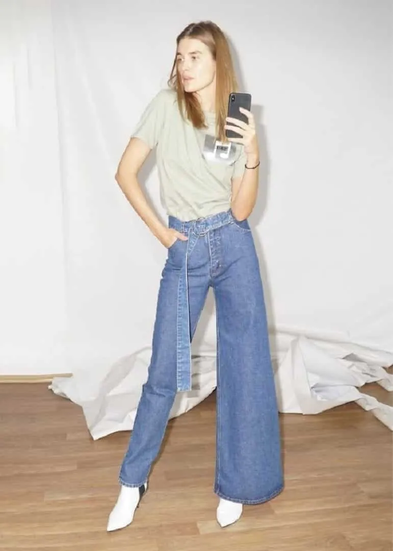 Asymmetrische Jeans machen seltsam und kosten bis zu 375 Dollar