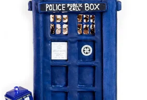 TARDIS: Casinha de Biscoito Americana