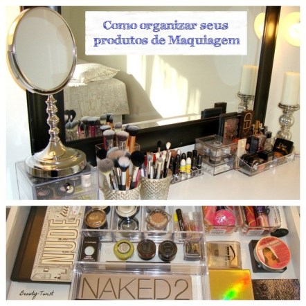 organize makeup