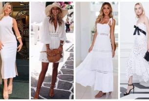 Vestido blanco - Cómo llevar, cómo combinar + looks para inspirarte