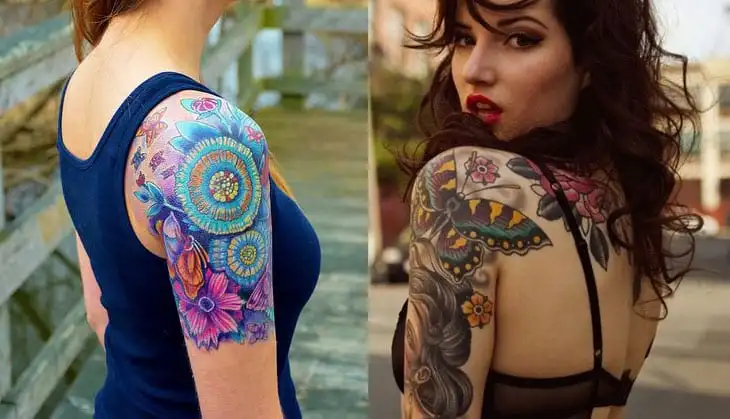 Female tattoo on the arm: 57 ideas that will blow your mind