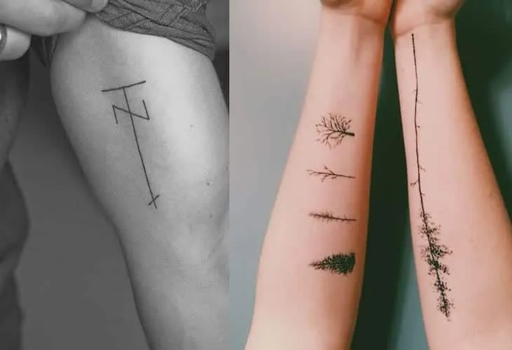 Female tattoo on the arm: 57 ideas that will blow your mind