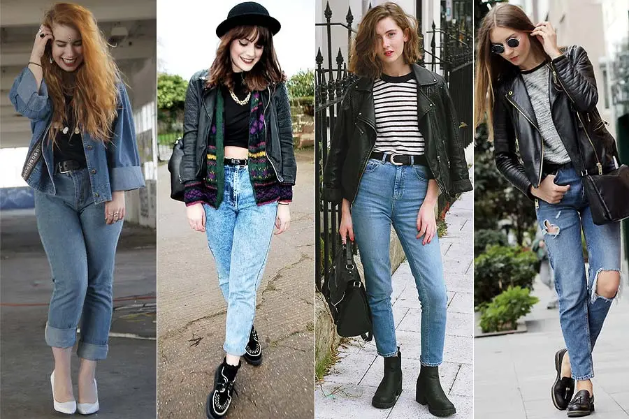 Mom jeans, how to wear lime and outfit combinations