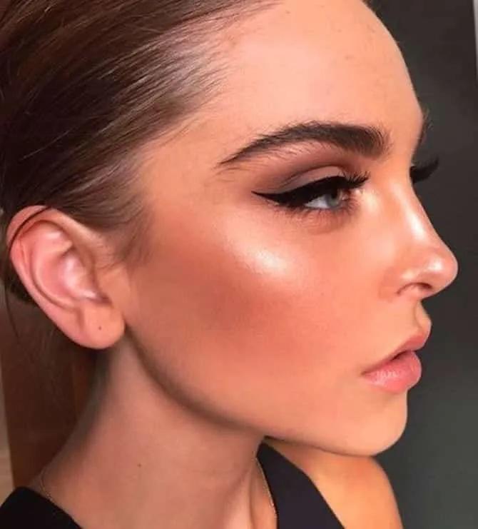 Evening makeup: 30 makeup images for inspiration