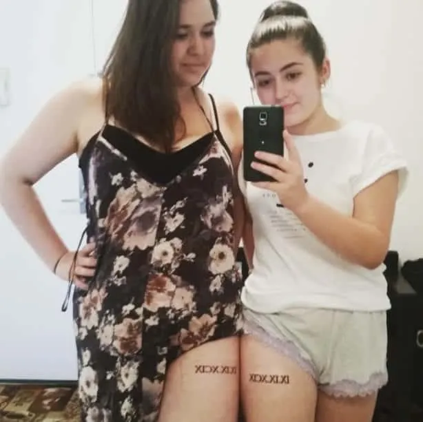 50 Stylish and Wonderful Sister Tattoo Ideas