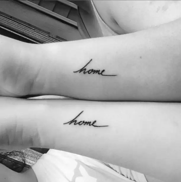 50 Stylish and Wonderful Sister Tattoo Ideas