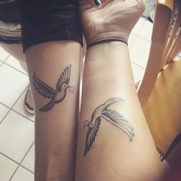 50 Stylish and Wonderful Sister Tattoo Ideas