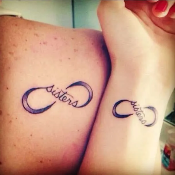 50 Stylish and Wonderful Sister Tattoo Ideas