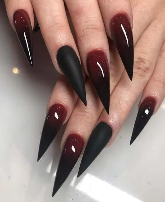 Stiletto nails - what it is, how to do it, care for it and inspirations