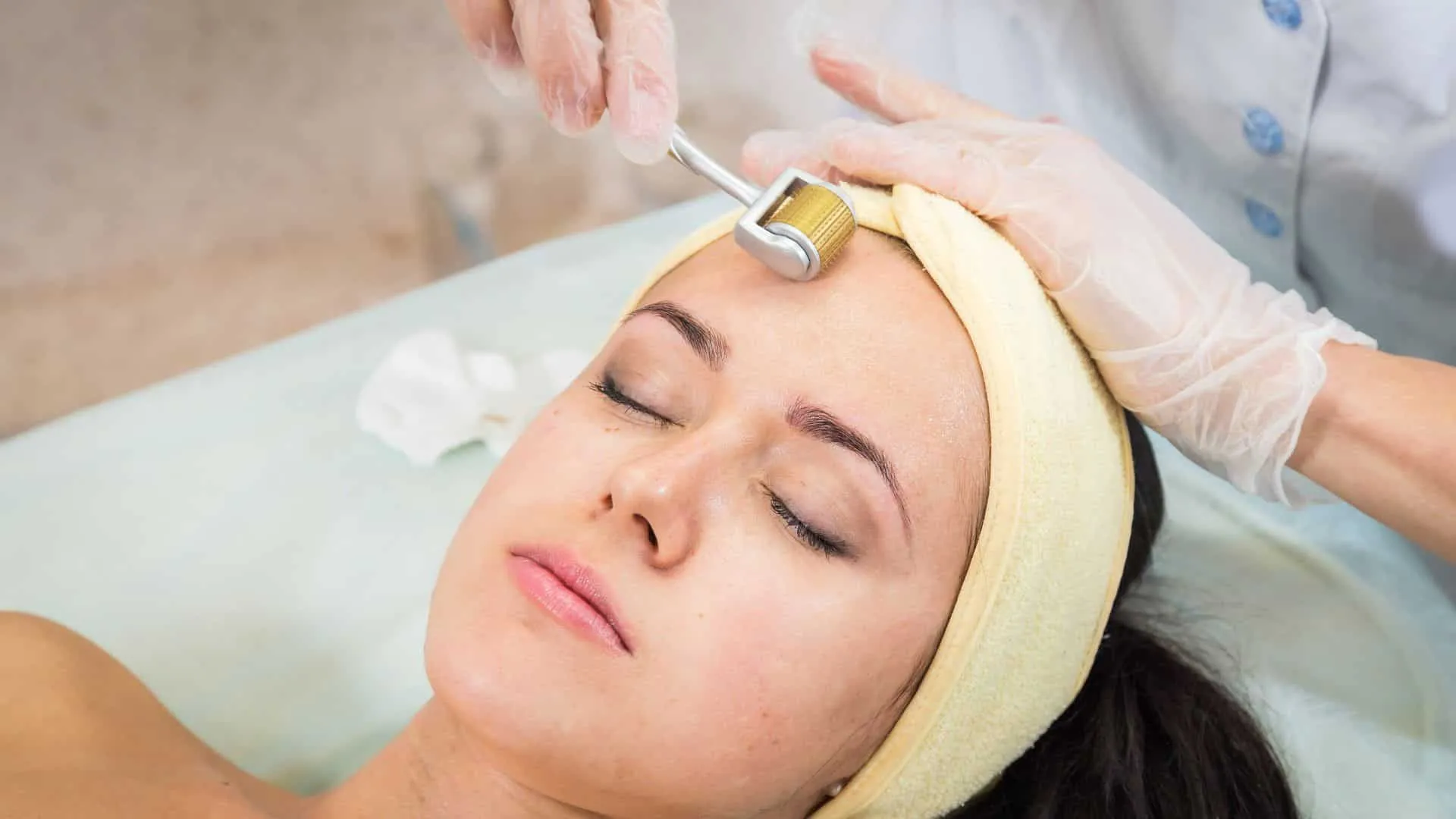 Aesthetic treatment for pimple spots