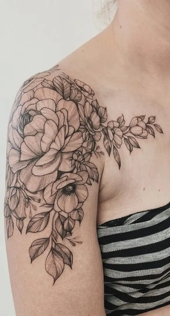 Shoulder tattoo - 50 ideas to inspire you