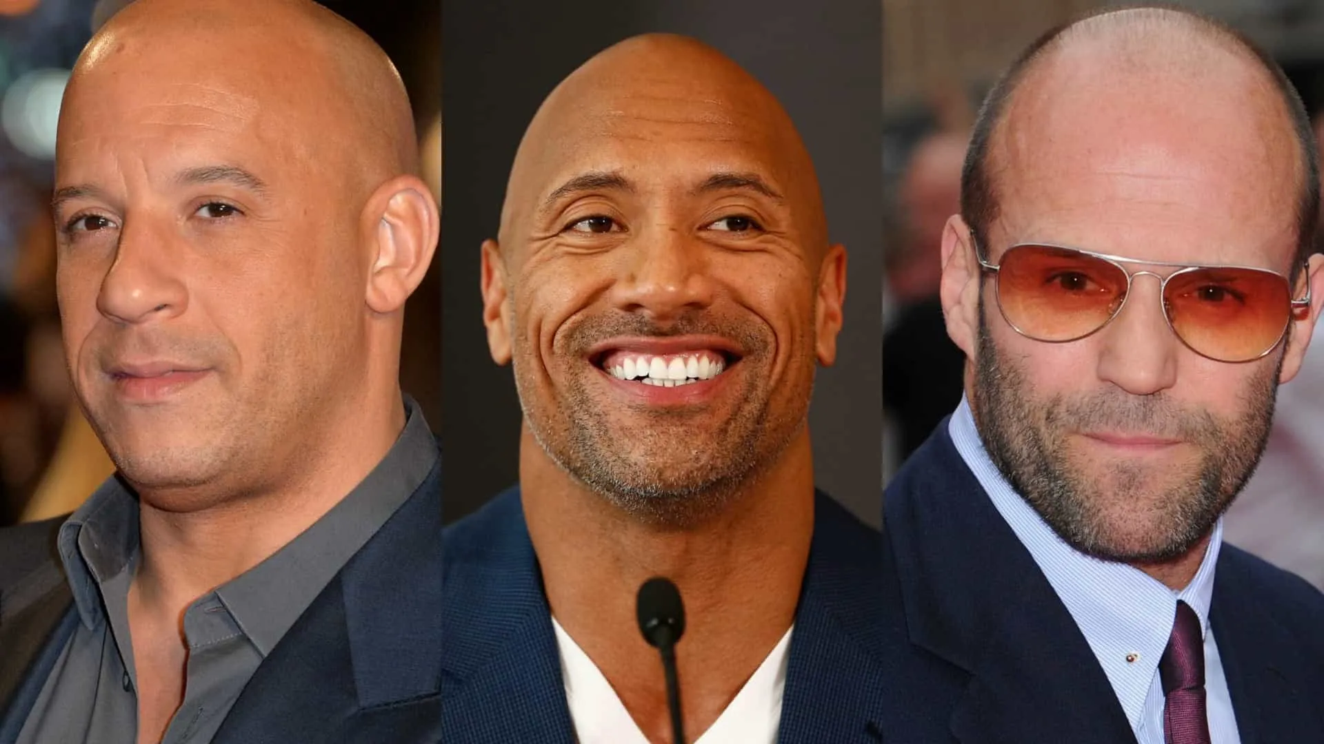 Bald actors - 10 artists who were once hairy