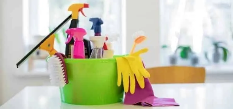 Step by step to clean your home