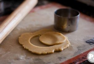 Cáscara de galleta crujiente