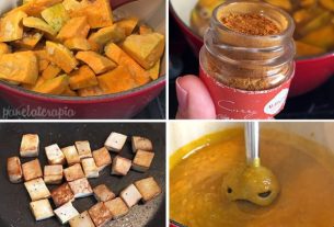 Crema De Calabaza Con Tofu Ahumado