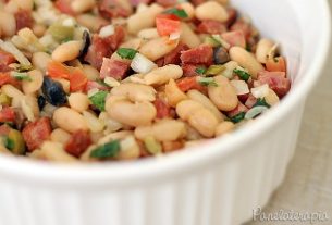 Ensalada De Frijoles Blancos