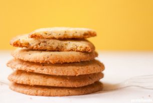 Galletas de limón y semillas de amapola