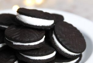 Oreo de malvavisco casero