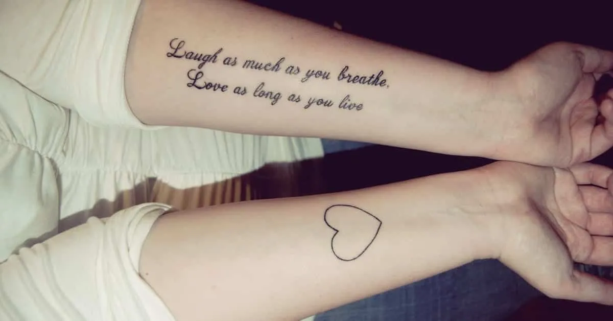 30 small tattoo phrases you can get