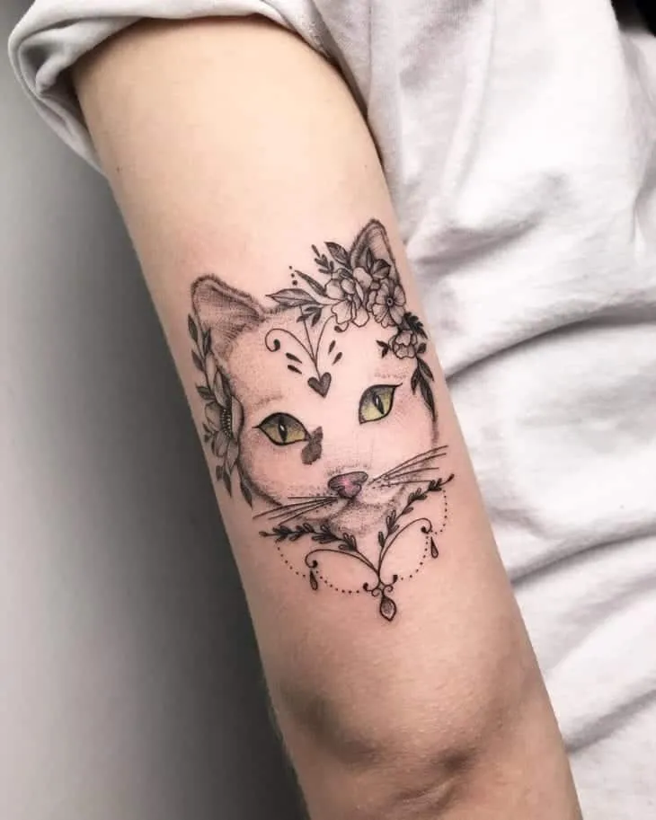 Tattoo-cats - over 70 of options for you to be inspired by, and is the