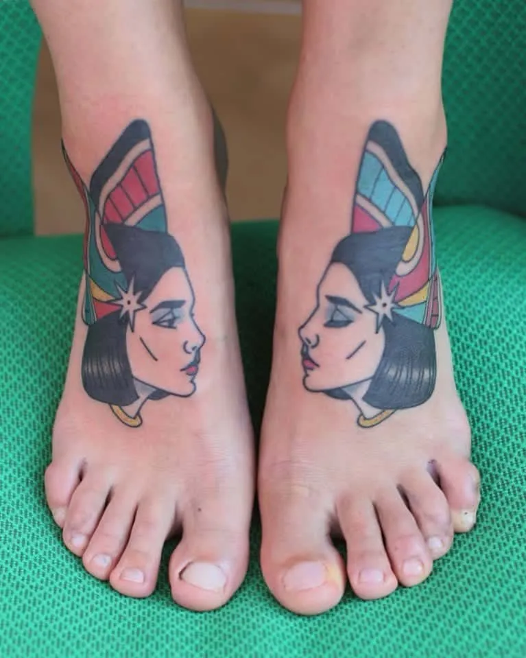 We've selected more than 100 of the photos of tattoo on foot for you