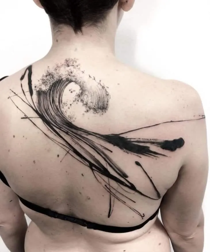 More than 60 tips from a tattoo on the back for you to get inspired