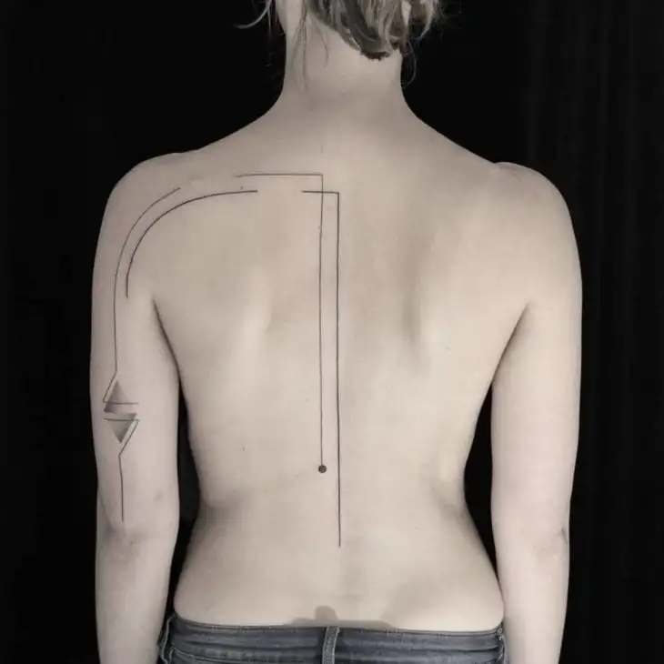 More than 60 tips from a tattoo on the back for you to get inspired