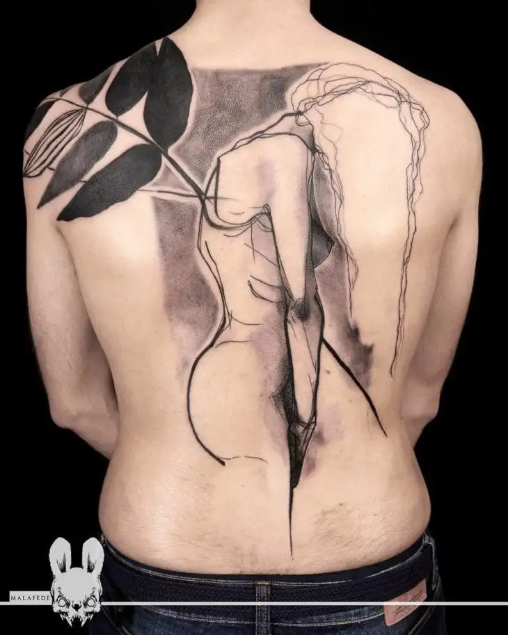 More than 60 tips from a tattoo on the back for you to get inspired