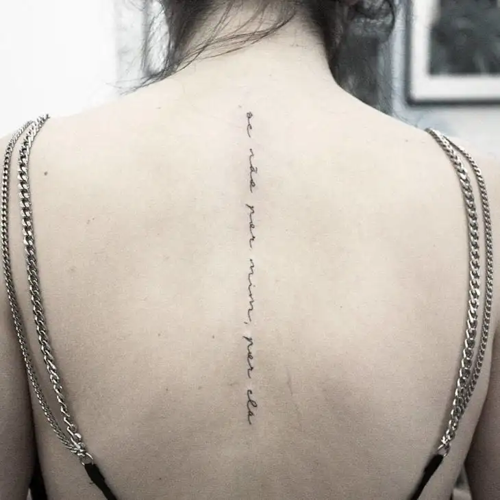 More than 60 tips from a tattoo on the back for you to get inspired