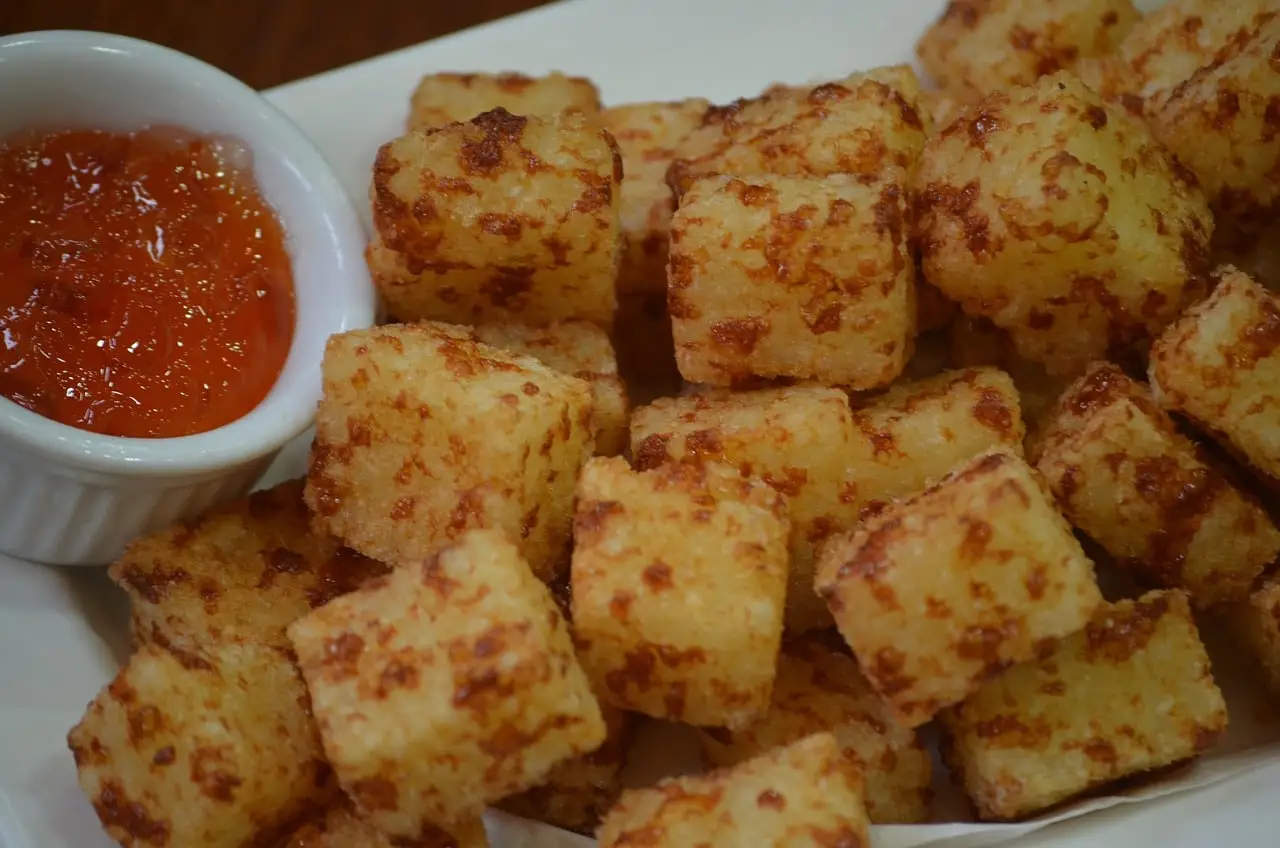 Dadinhos de tapioca as the input for the Christmas dinner