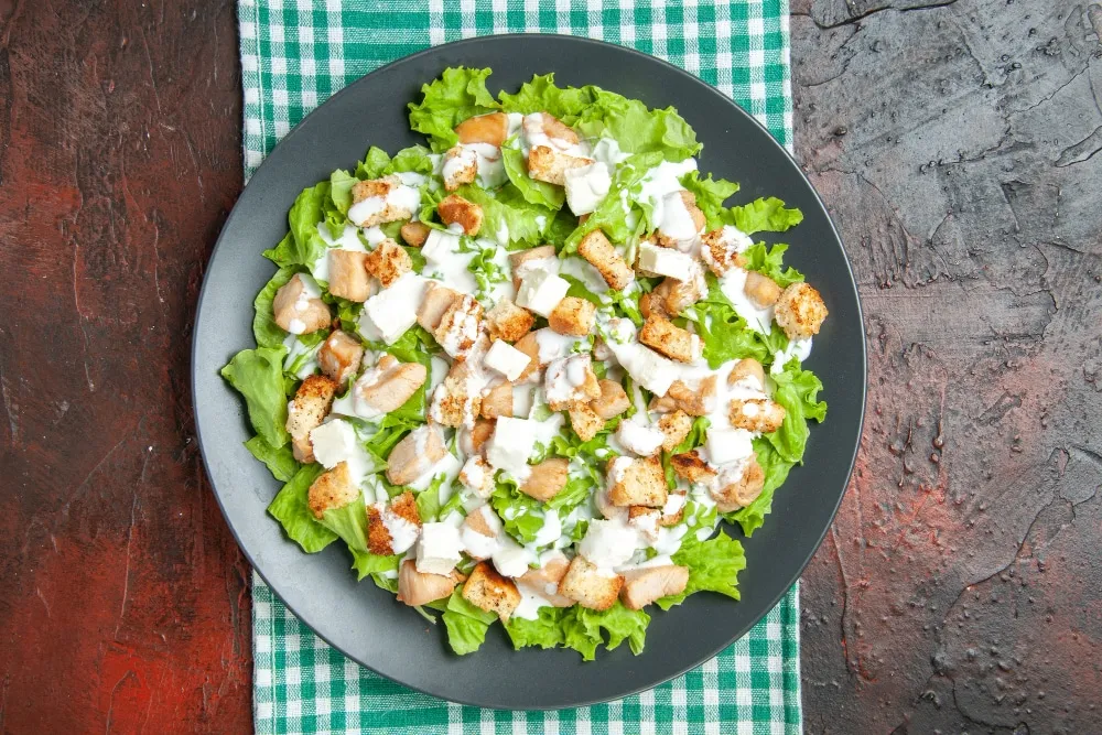 Salada caesar-for the Christmas dinner