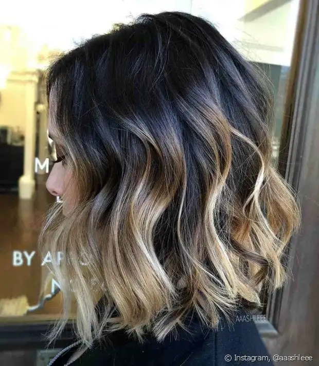 Hair highlights - the one who is the inspiration super trendy