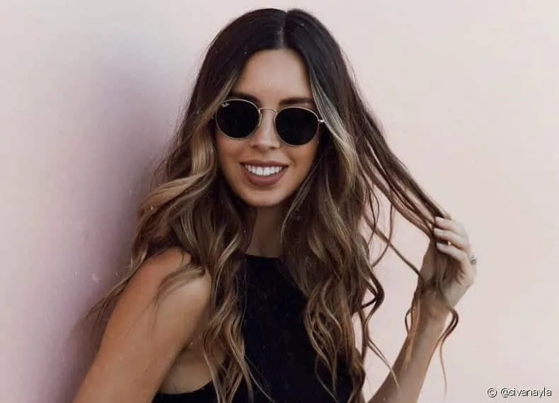 Hair highlights - the one who is the inspiration super trendy