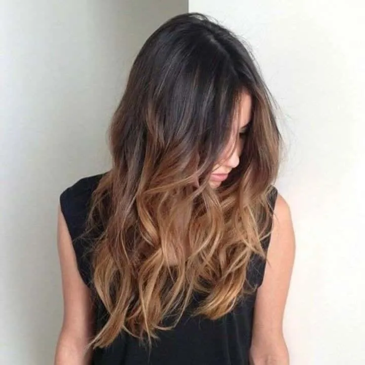 Hair highlights - the one who is the inspiration super trendy