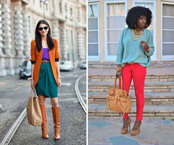 How to combine colors in your everyday looks