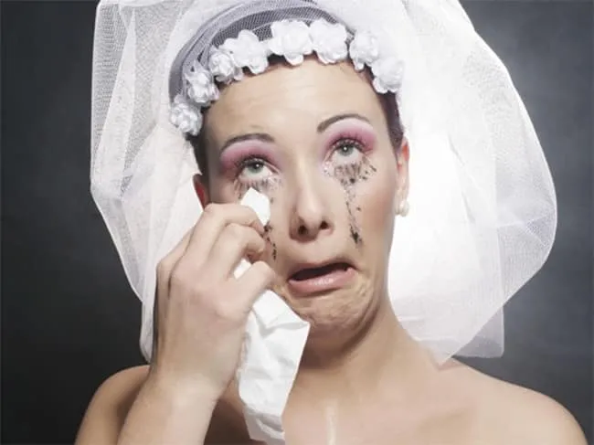 5 tips for not crying and being in control of wedding nervousness