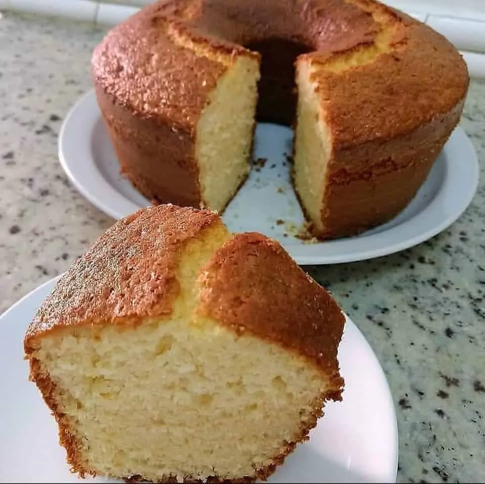 Fluffy and simple to make yogurt cake recipe