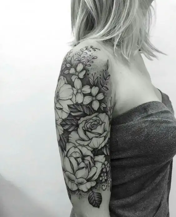 100 flower tattoos to inspire you to get