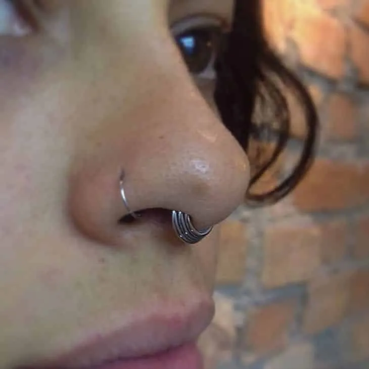 Septum piercing - see everything you need to know before getting pierced