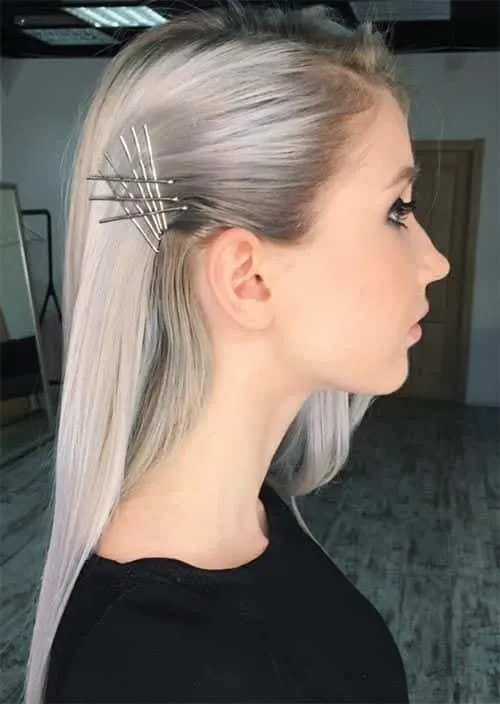 6 creative ways to wear hair clips