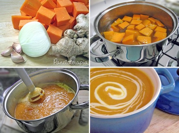 Crema de Calabaza con un Toque Oriental de Bárbara